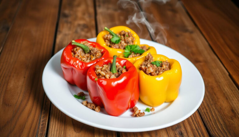 Delicious Stuffed Peppers with Beef Recipe